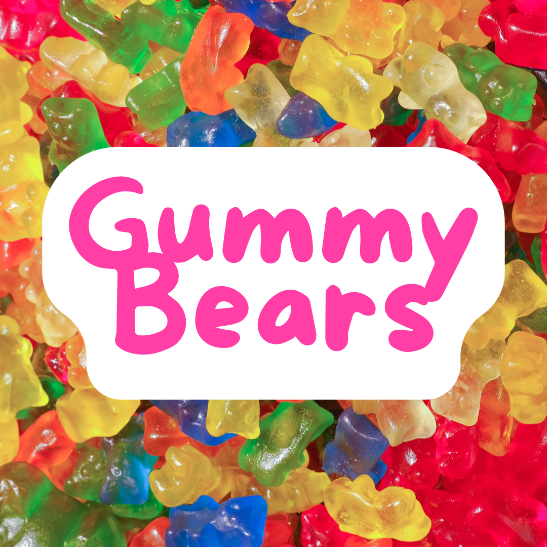 Freeze-Dried Gummy Bears – Fruity & Crunchy Candy Classic (3oz Bag)