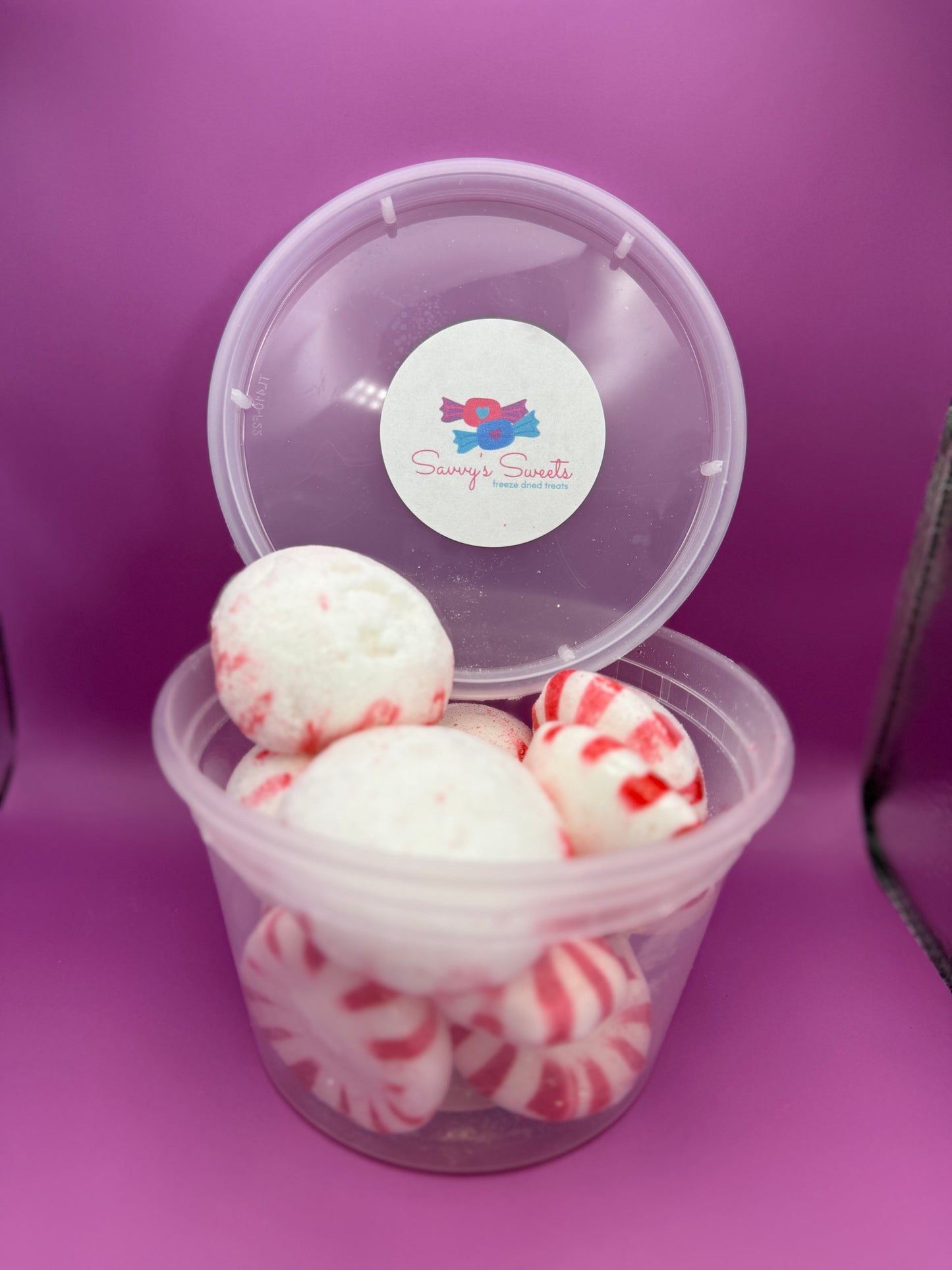 Peppermint Melt Aways – Freeze-Dried Starlight Mints (3oz Bag)