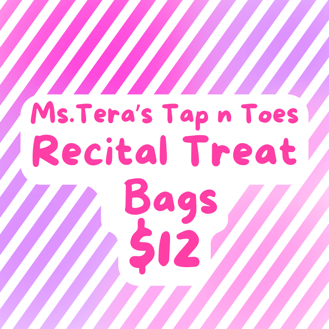 Ms. Tera's Tap n Toes ROCKSTAR recital treat bags