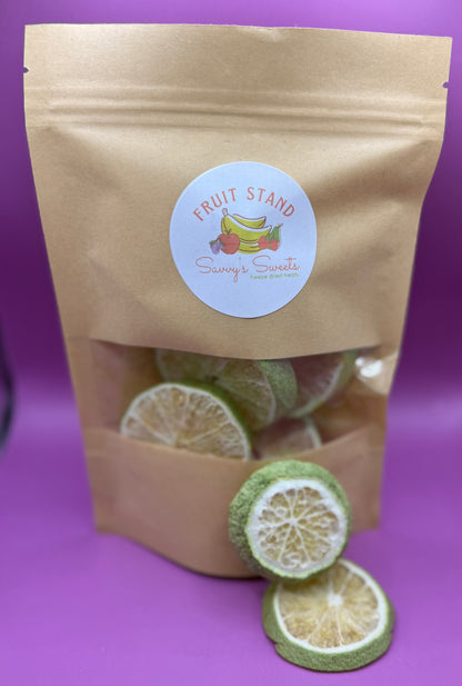Freeze-Dried Lime Slices