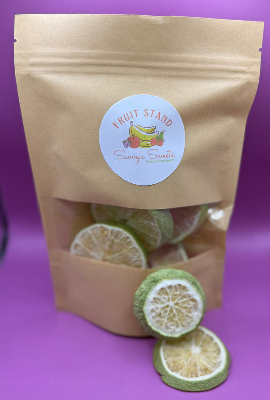 Freeze-Dried Lime Slices